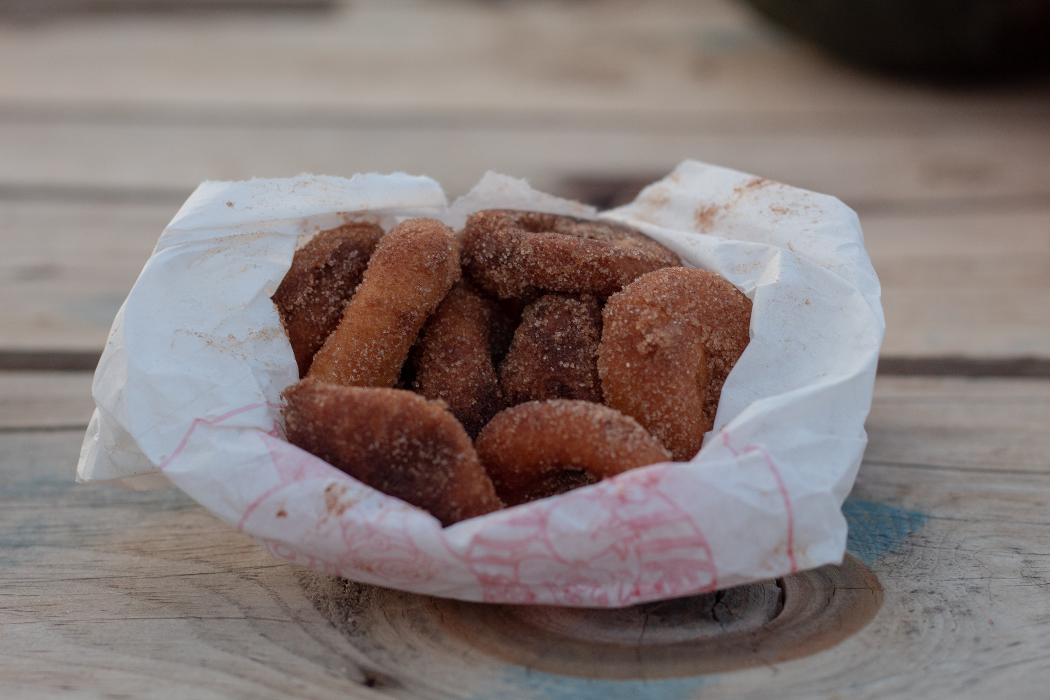 Mini Cinnamon Sugar Donuts