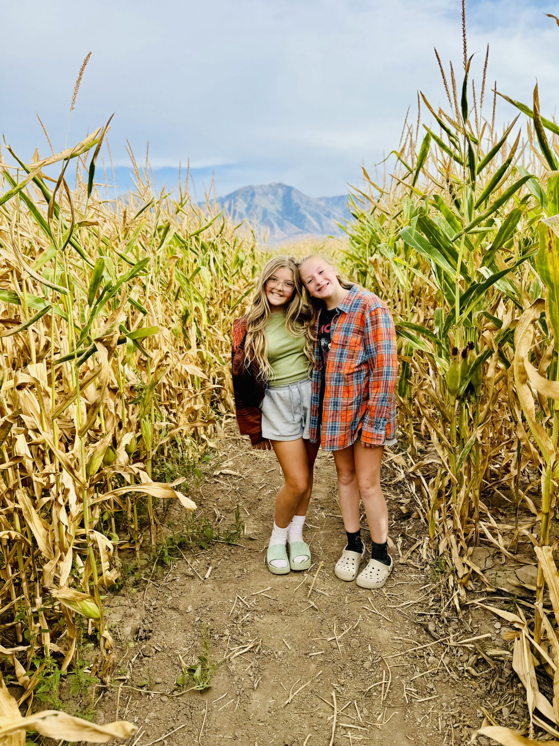 Guests enjoying the corn maze at Glen Ray’s Corn Maze